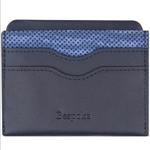 Mens BESPOKE Leather Card Case